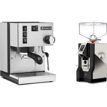 Kávovar Rancilio Silvia E + Eureka Mignon Perfetto, NX black