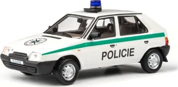 autíčko Abrex Škoda Favorit 136L (1988) Policie 1:43