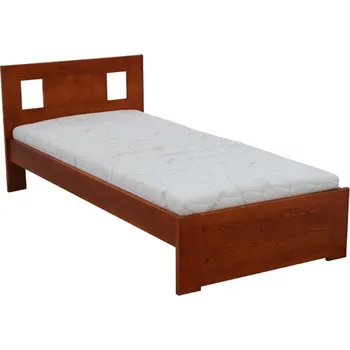 Postel Krajča Jednolůžková postel z masivu Lenny 100 x 200 cm Povrchová úprava dřeva: Bez nátěru, Druh dřeva: Jasan