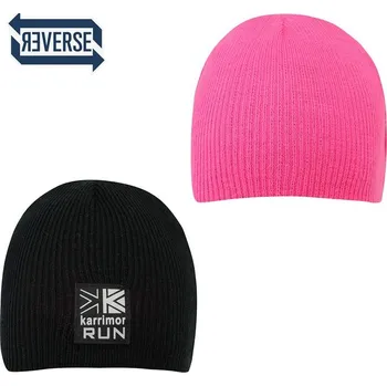 Čepice čepice oboustranná KARRIMOR - BLACK/FLUO PINK (Karrimor Rev Beanie 34)