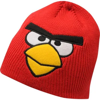 Čepice čepice ANGRY BIRDS - RED - 6-8 let (Angry Birds Beanie CL53)
