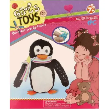 kreativní sada Kreativní sada - háčkovaný tučňák