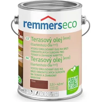 Olej na dřevo REMMERS TERASOVÝ OLEJ [ECO] TEAK 2,5L