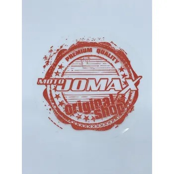 Dárková krabička Samolepka kulatá MOTOJOMAX červená Velikost: Ø 6