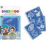 Snazaroo Šablony na obličejové barvy 6 ks
