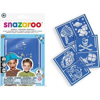 Snazaroo Šablony na obličejové barvy 6…