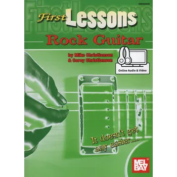 FIRST LESSONS - ROCK GUITAR + Audio Online / kytara + tabulatura