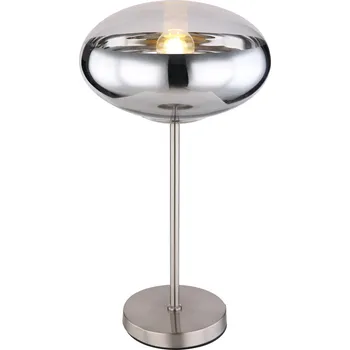 Osvětlení Globo 15445TC | ANDREW lampička | 1x E27 | chrom | Š: 30 cm |