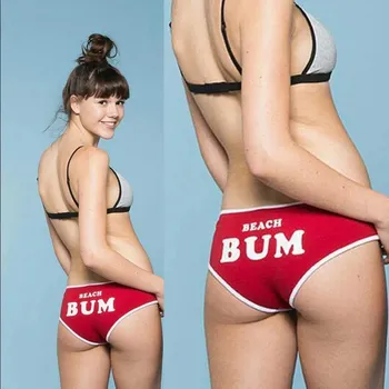 Kalhotky V&V Stylové bavlněné kalhotky Beach Bum - XL