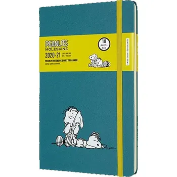 Diář Moleskine Snoopy L týdenní 2020-2021 Peanuts