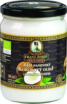 Rostlinný olej Kaiser Kokosový panenský olej Bio 500 ml