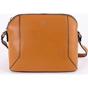 Kabelka Dámská malá pevná crossbody kabelka David Jones CM5941 hořčicová | KabelkyproVas.cz