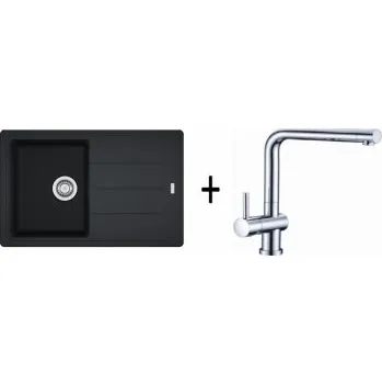 Granitový dřez Franke SET G97 - BFG 611-78 onyx + SAMOA + ZÁRUKA 5 LET ZDARMA