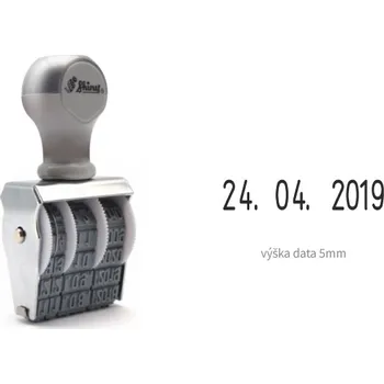 Razítko Datumové razítko Shiny D-3 Office Line, datum 5 mm, DD.MM.RRRR