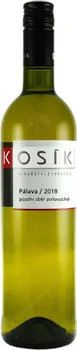 Víno Kosík Pálava pozdní sběr 2019 0,75 l