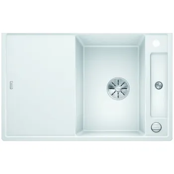 Granitový dřez Blanco AXIA III 45 S InFino silgranit bílá dřez vpravo s excentrem přísluš. dřevo - 523177 + ZÁRUKA 3 ROKY ZDARMA