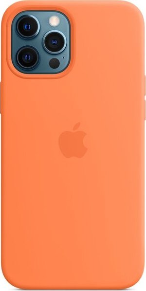 Étui en silicone avec MagSafe pour iPhone 12 Pro Max - Kumquat - Apple (CA)