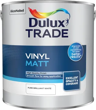 Interiérová barva Dulux Trade Vinyl Matt PBW bílá
