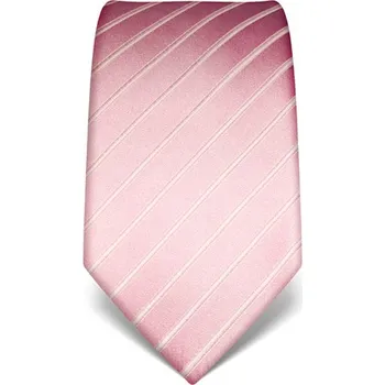 Kravata Luxusní světle růžová kravata Vincenzo Boretti 21965