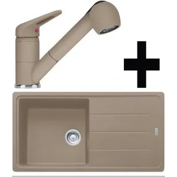 Granitový dřez Franke SET G138 - BFG 611 kašmír + FC 9547 kašmír + ZÁRUKA 5 LET ZDARMA