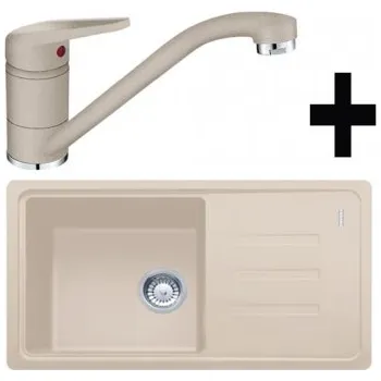 Kuchyňský dřez Franke SET G121 - BSG 611-78/39 sahara + FC 9541 sahara + ZÁRUKA 5 LET ZDARMA