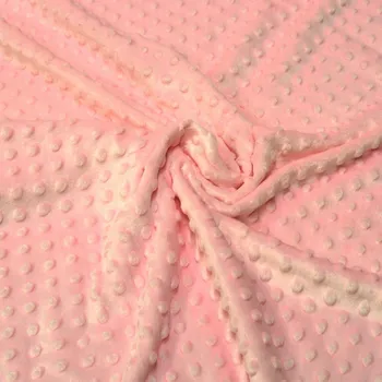 Minky puntíky - růžové 160