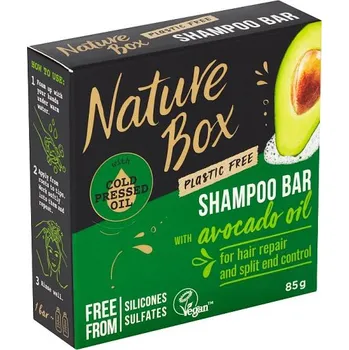 Šampon Nature Box Shampoo Bar Avocado Oil 85 g