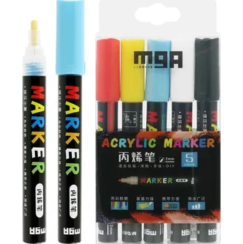 M & G Akrylový popisovač 2 mm 5 ks