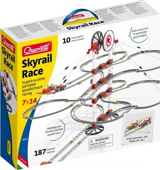 Kuličková dráha Quercetti Skyrail Race Parallel Track Racing