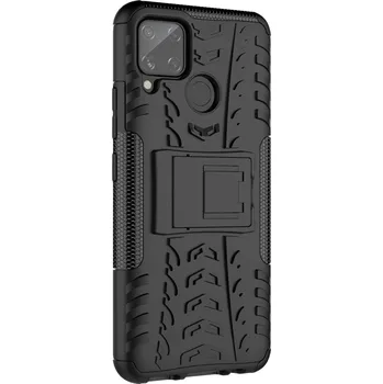 Pouzdro na mobilní telefon Pouzdro TVC Outdoor pro Realme C15 Barva: Černá