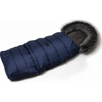 Fusak JASMINE Zimní fusak s kožíškem - modrý