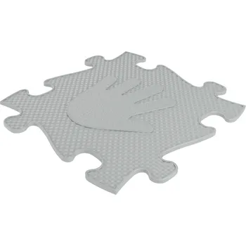 Muffik - Aktivní podložka dlaň levá Šedá MFK-040-11