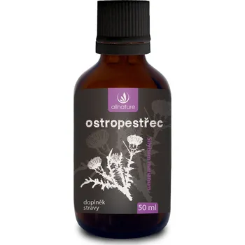 Přírodní produkt Allnature Ostropestřec bylinné kapky 50 ml