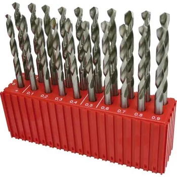 Vrták NÁSTROJE CZ Sada vrtáků 20 dílů MODUL 8,00-9,90x0,1mm DIN338RNHSS, plast