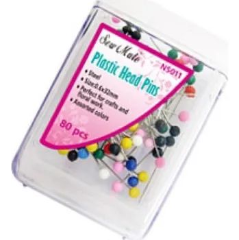 Špendlíky plastová hlavička NS011