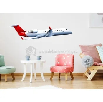 Samolepící dekorace Nálepky na zeď - Letadlo