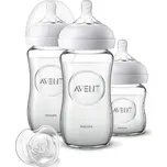 Philips Avent Newborn sada skleněná