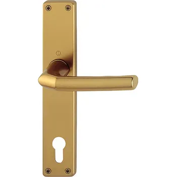 Dveřní kování Kování HOPPE BIRMINGHAM PZ/90/F4 klika/klika zlatá