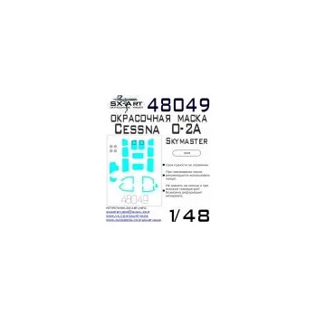 Plastikový model 1/48 Cessna O-2A Skymaster Painting mask (ICM)