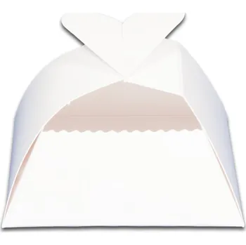 Jednorázové nádobí HIT Košíček svatební, tvar srdce, 50 ks