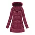 Dámský kabát Gemini S. West 1023-30 bordo XXXL