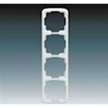 3901A-B41 B Rámeček Tango pro elektroinstalační přístroje čtyřnásobný svislý