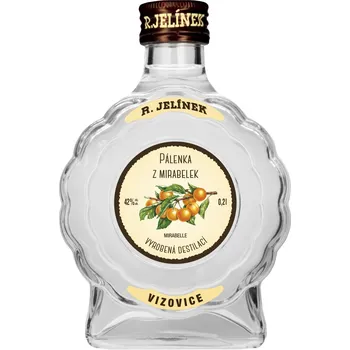 Pálenka Rudolf Jelínek Mirabelkovice 42 %