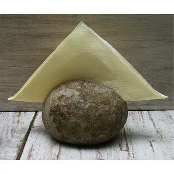 Kamenný držák na ubrousky, vizitky 11x10cm natural