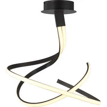 Mantra Nur Forja, moderní výkonné svítidlo 80W LED 2800K, hnědá, stmívatelné, průměr 91cm, výška 110cm