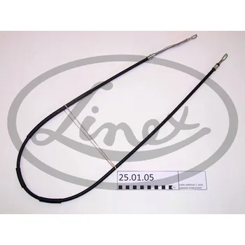 Lanko parkovací brzdy Tazne lanko, provozni brzda, 10564, LINEX, 25.01.05