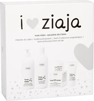 Kosmetická sada Ziaja Goat´s Milk Body and Face Set dárková sada 500 ml