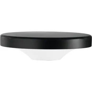 Venkovní osvětlení Linea Light 8660 MyWhite_Bond, černé venkovní nástěnné/stropní svítidlo, 12W LED 3000K, prům. 19,7cm, IP65