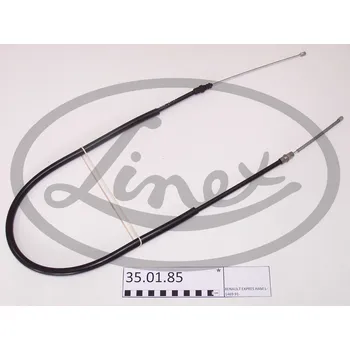 Lanko parkovací brzdy Tazne lanko, provozni brzda, , 6006000595, LINEX, 35.01.85