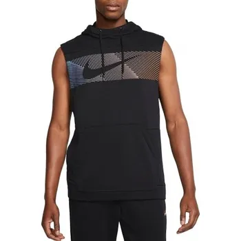 Chlapecká mikina NIKE M NK DRY HD PO SL FLC LV 2.0 CJ4423-010 - Černá Nike CJ4423-010